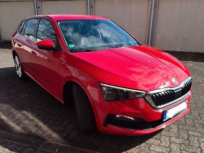 Begagnad Skoda Scala Style 150 HK (110 kW) 2020 Röd Halvkombi