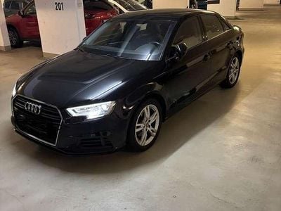 Używany Audi A3 Ambiente 150 KM (110 kW) 2018 Czarny Sedan/Limuzyna