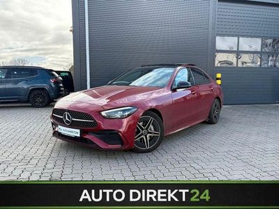 Usata Mercedes C180 AMG line 170 CV (125 kW) 2023 Rosso Berlina