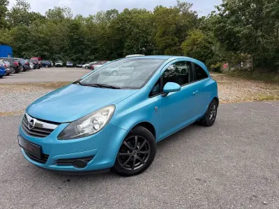 Gebraucht Opel Corsa 69 PS (50 kW) 2010 Blau Kleinwagen