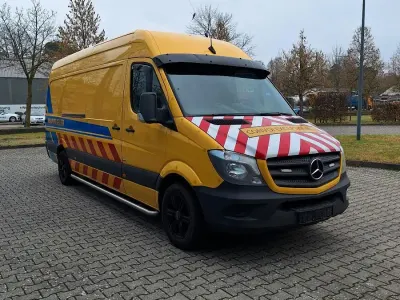 Brugt Mercedes Sprinter 143 HK (105 kW) 2018 Gul Van