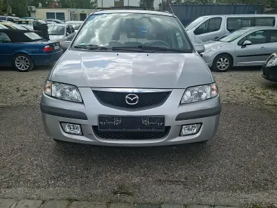 Gebraucht Mazda Premacy 2000 Silber Van / Kleinbus