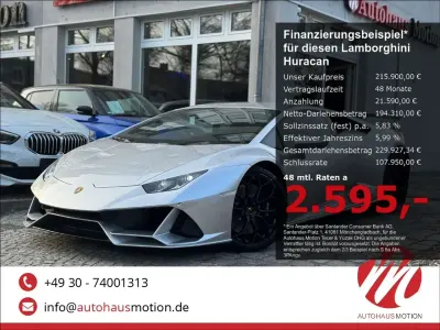 Usata Lamborghini Huracán 640 CV (470 kW) 2020 Grigio Coupé