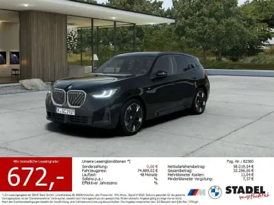 Neu BMW X3 M Sport 197 PS (144 kW) 2026 Schwarz SUV