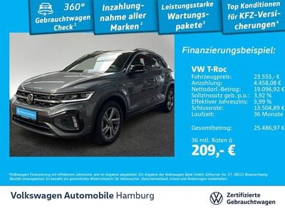 Usata VW T-Roc R-line 110 CV (80 kW) 2023 Grigio SUV