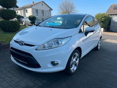 Gebraucht Ford Fiesta Titanium 82 PS (60 kW) 2011 Weiß Kleinwagen
