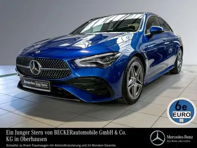 Brugt Mercedes CLA200 Premium 163 HK (119 kW) 2025 Blå Coupe