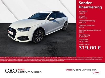 Gebraucht Audi A4 Advanced 204 PS (150 kW) 2022 Weiß Kombi