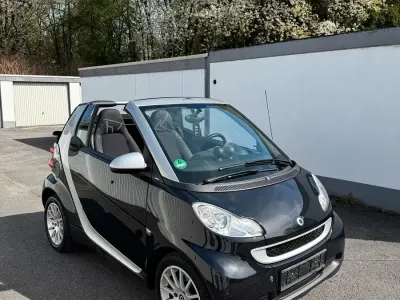 Brugt Smart ForTwo Cabrio Passion 49 HK (36 kW) 2008 Sort Cabriolet