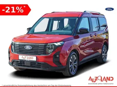 Brugt Ford Tourneo Courier Titanium 125 HK (91 kW) 2025 Rød MPV