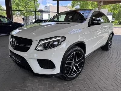 Gebraucht Mercedes GLE350 AMG 258 PS (189 kW) 2019 Polarweiss  unilack Coupé