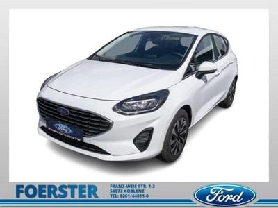 Weiss Gebraucht 2024 Ford Fiesta Titanium Kleinwagen | 18.980 € (Fairer Preis)
