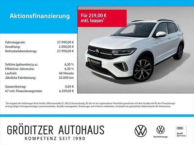 Ny VW T-Cross R-line 116 HK (85 kW) 2025 Hvid SUV