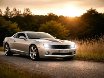 Gebraucht Chevrolet Camaro 330 PS (242 kW) 2010 Silber Coupé