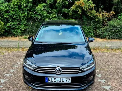 Gebraucht VW Golf Sportsvan Allstar 110 PS (80 kW) 2016 Schwarz Van / Kleinbus