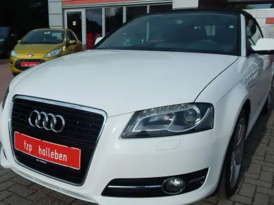 Gebraucht Audi A3 Cabriolet S-Line 140 PS (102 kW) 2011 Ibisweiß Cabrio
