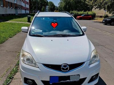 Gebraucht Mazda 5 116 PS (85 kW) 2008 Weiß Van / Kleinbus