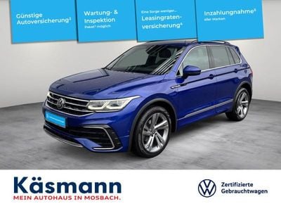 Gebraucht VW Tiguan R-line 150 PS (110 kW) 2021 Lapiz blue metallic SUV