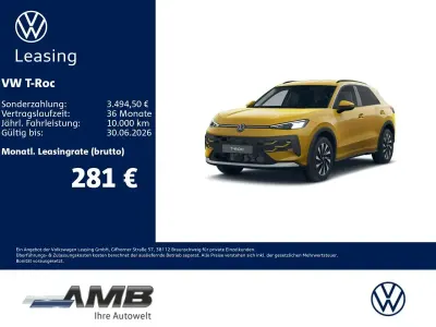 Neu VW T-Roc Cabriolet 116 PS (85 kW) 2026 Canary yellow SUV