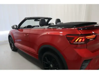 Gebraucht VW T-Roc Cabriolet R-line 150 PS (110 kW) 2022 Rot Cabrio