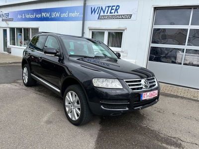 gebraucht VW Touareg R5 2,5 TDI, Leder braun, top!! Automatik