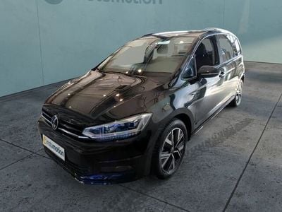 Gebraucht VW Touran Highline 150 PS (110 kW) 2021 Schwarz Van / Kleinbus