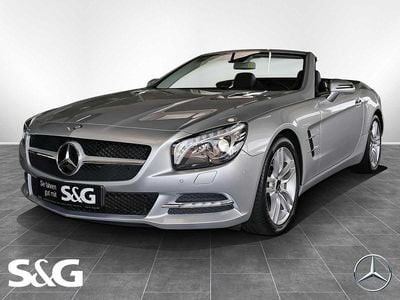 Usata Mercedes SL350 306 CV (225 kW) 2012 Argento Cabrio