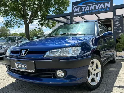 Gebraucht Peugeot 306 Cabriolet 98 PS (72 kW) 2001 Blau Cabrio