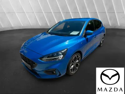 Gebraucht Ford Focus ST-Line 125 PS (91 kW) 2018 Blau Limousine
