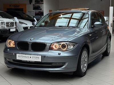 Blau Gebraucht 2007 BMW 118 Advantage Kleinwagen | 9.489 €