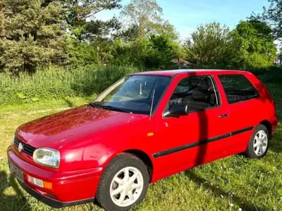 Gebraucht VW Golf III 75 PS (55 kW) 1995 Rot Kleinwagen