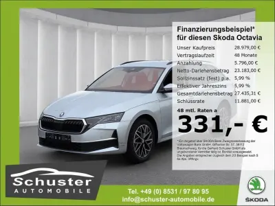 Używany Skoda Octavia 150 KM (110 kW) 2024 Srebrny Kombi