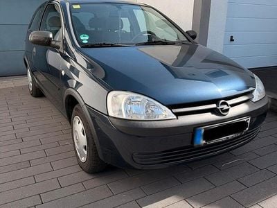 Gebraucht Opel Corsa 75 PS (55 kW) 2001 Blau Kleinwagen