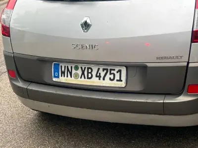 Gebraucht Renault Grand Scénic II 135 PS (99 kW) 2006 Silber Van / Kleinbus