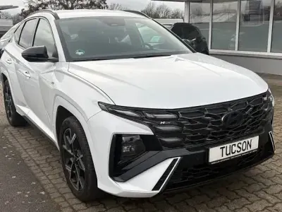 Gebraucht Hyundai Tucson N Line 160 PS (117 kW) 2024 Weiß SUV