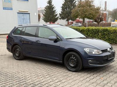 Gebraucht VW Golf VII LOUNGE 110 PS (80 kW) 2015 Blau Kombi