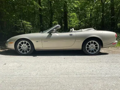 Gebraucht Jaguar XK8 294 PS (216 kW) 1997 Beige Cabrio