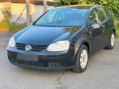 Gebraucht VW Golf V S 102 PS (75 kW) 2007 Schwarz Kleinwagen