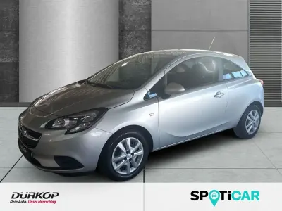 Używany Opel Corsa Edition 90 KM (66 kW) 2017 Srebrny Hatchback