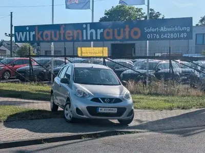 Gebraucht Nissan Micra Visia 80 PS (58 kW) 2015 Silber Kleinwagen