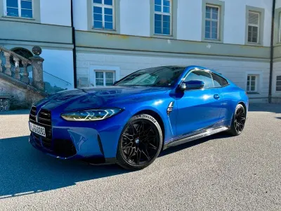 Brugt BMW M4 Performance 480 HK (353 kW) 2020 Blå Coupe
