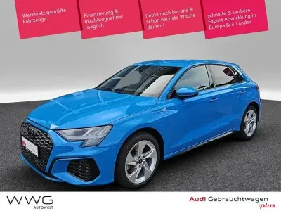 Gebraucht Audi A3 S-Line 150 PS (110 kW) 2022 Blau Limousine