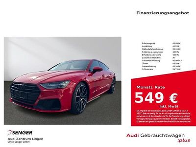 Gebraucht Audi A7 S-Line 265 PS (194 kW) 2022 Rot Limousine