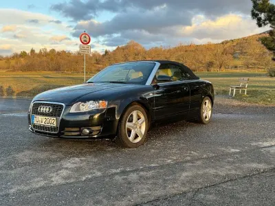 Używany Audi A4 Cabriolet Sport 140 KM (102 kW) 2007 Czarny Kabriolet