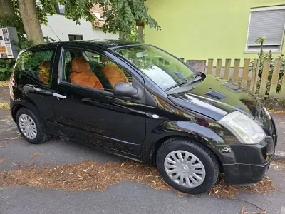 Gebraucht Citroën C2 73 PS (53 kW) 2004 Schwarz Kleinwagen