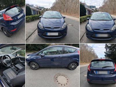 Gebraucht Ford Fiesta Trend 60 PS (44 kW) 2010 Blau Kleinwagen