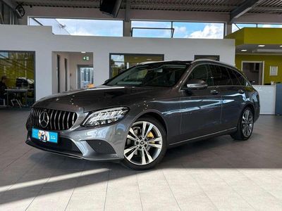 Gebraucht Mercedes C220 Business 194 PS (142 kW) 2018 Selenitgrau Kombi