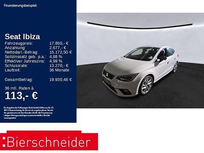Weiss Gebraucht 2023 Seat Ibiza FR-Line Limousine | 17.850 € (Fairer Preis)