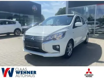 Gebraucht Mitsubishi Space Star Select 71 PS (52 kW) 2023 S) (weiss Kleinwagen