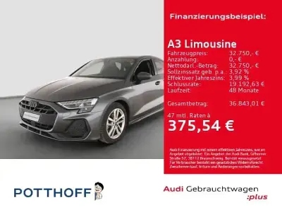 Gebraucht Audi A3 S-Line 150 PS (110 kW) 2025 Grau Limousine